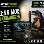 Koparka gąsienicowa Volvo EC250E i mobilny serwis SpeedTronic